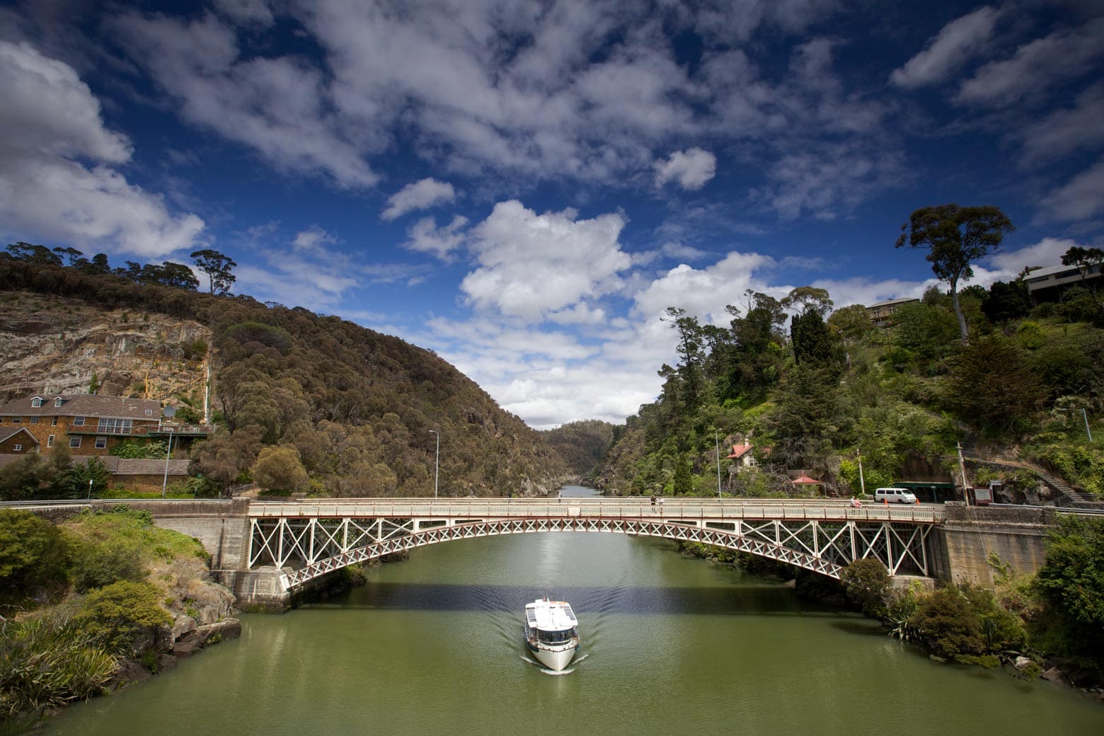 Visit Cataract Gorge Reserve on your Lap of Tasmania road trip
